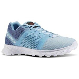 Reebok Blue and White Athletic Shoes with Breathable Mesh smoothfuse technology